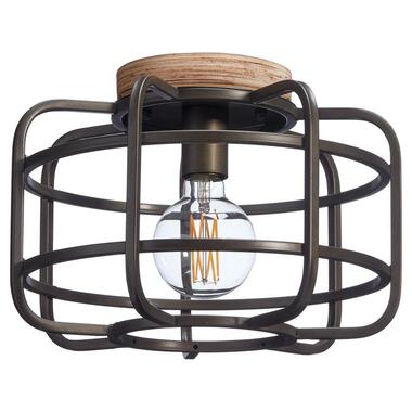Plafondlamp Wood Zwart product