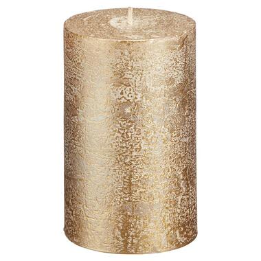 Kaars Rustiek Goud 7x11 cm product