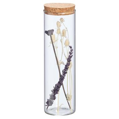 Bloemen In Glas Zwart - 18 cm product