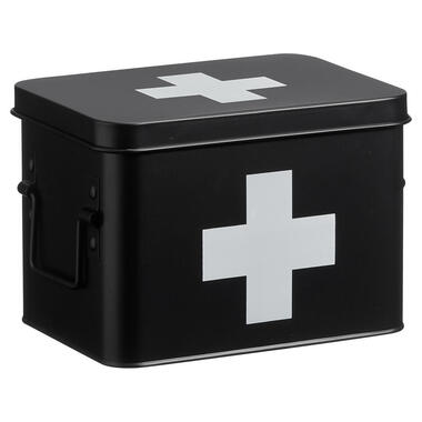 Medicijnbox Zwart 15,5x21,5x15,5 cm product