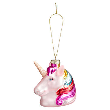 Ornament Unicorn Roze product