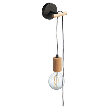 Wandlamp Cura Zwart product
