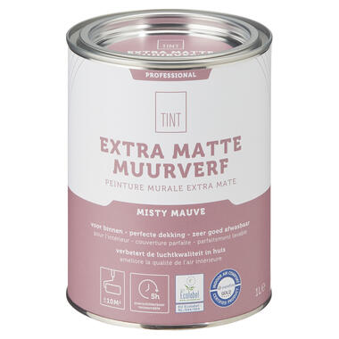 Muurverf Professional Misty Mauve - 1 l product
