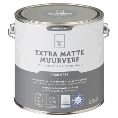 Muurverf Professional Dark Grey 2.5 l product