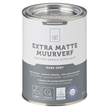 Muurverf Professional Dark Grey - 1 l product