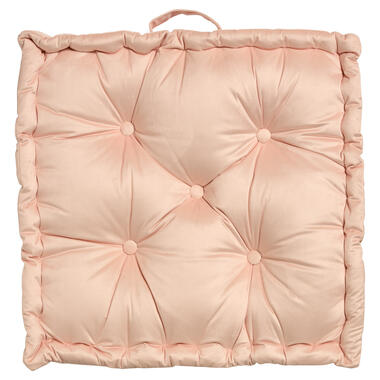 Tuinkussen Velvet Roze - 60x60 cm product