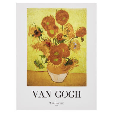 Canvas Schilderij Outdoor Gogh Multicolor product