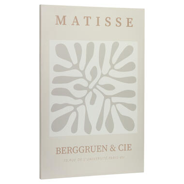 Canvas Schilderij Matisse Beige 75x115 cm product