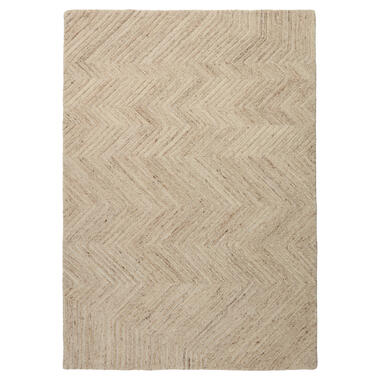 Vloerkleed Zigzag Zand 160x230 cm product