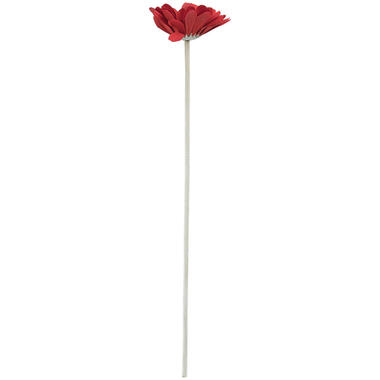 Kunstbloem Gerbera Rood product