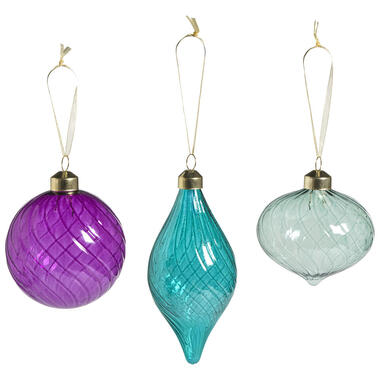 Hangers Glas Koele Tint - 3 Stuks product