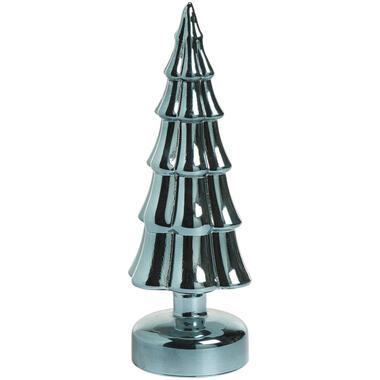 Glazen Kerstboom Chroom Groen product