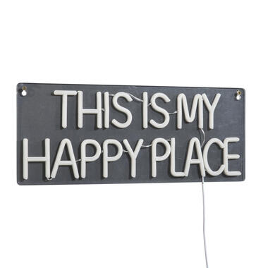 Wandlamp Neon Happy Place product