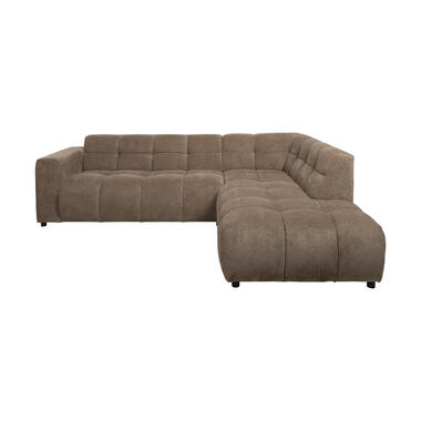 Hoekbank Regalo Rechts Taupe product