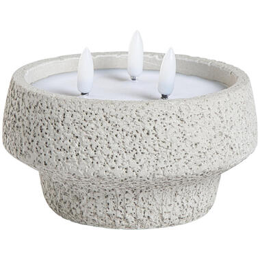 LED Kaars Cement Structuur
