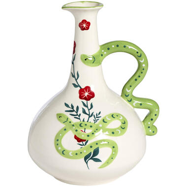 Vaas Yves Wit/Groen