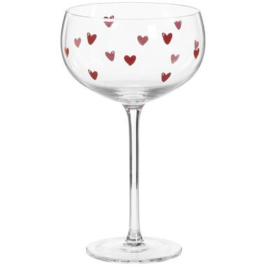 Coupe Hartjes Rood 220ml