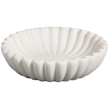 Schaal Wave Wit ø20 cm