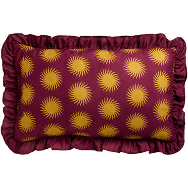 Kussen Rasio Burgundy 30x50 cm