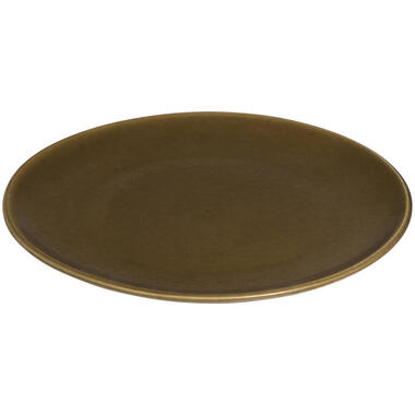 Dinerbord Gaia Bruin - ⌀26,5cm