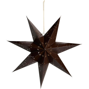 Kerstster Ledverlichting Bruin