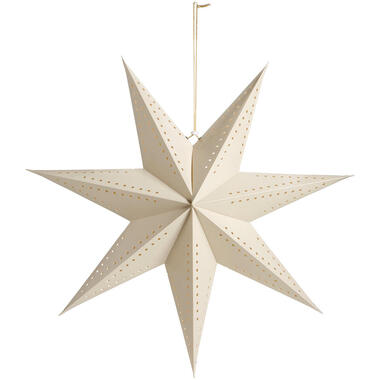 Kerstster Ledverlichting Beige
