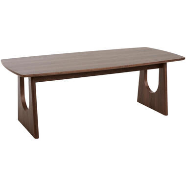 6-persoons eettafel Ferrara Walnootlook
