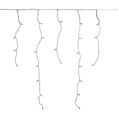 Kerstverlichting IJspegels Warm Wit - 6 Meter