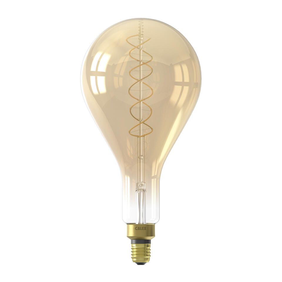 LED lamp E27 3W Goud Dimbaar