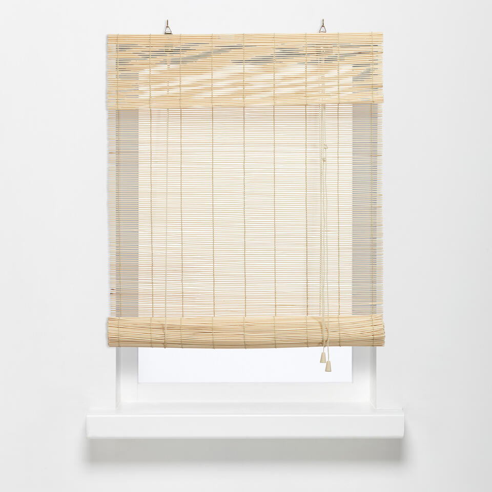 Rolgordijn Bamboe Naturel - 60x160 cm