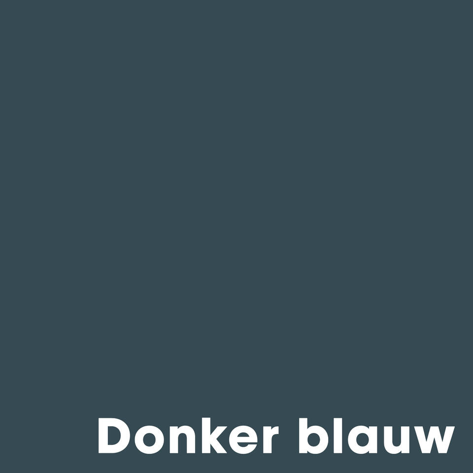 Muurverf Mat Donker Blauw - 2.5 l