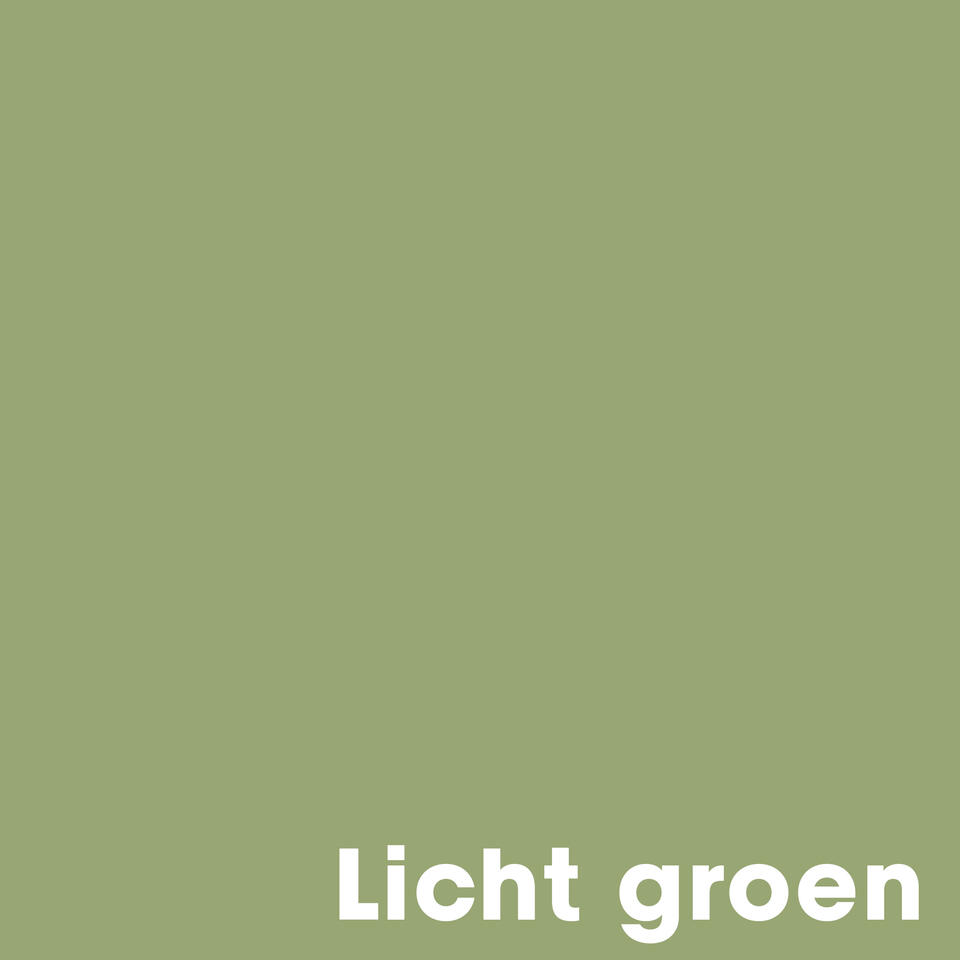 Muurverf Mat Licht Groen - 2.5 l