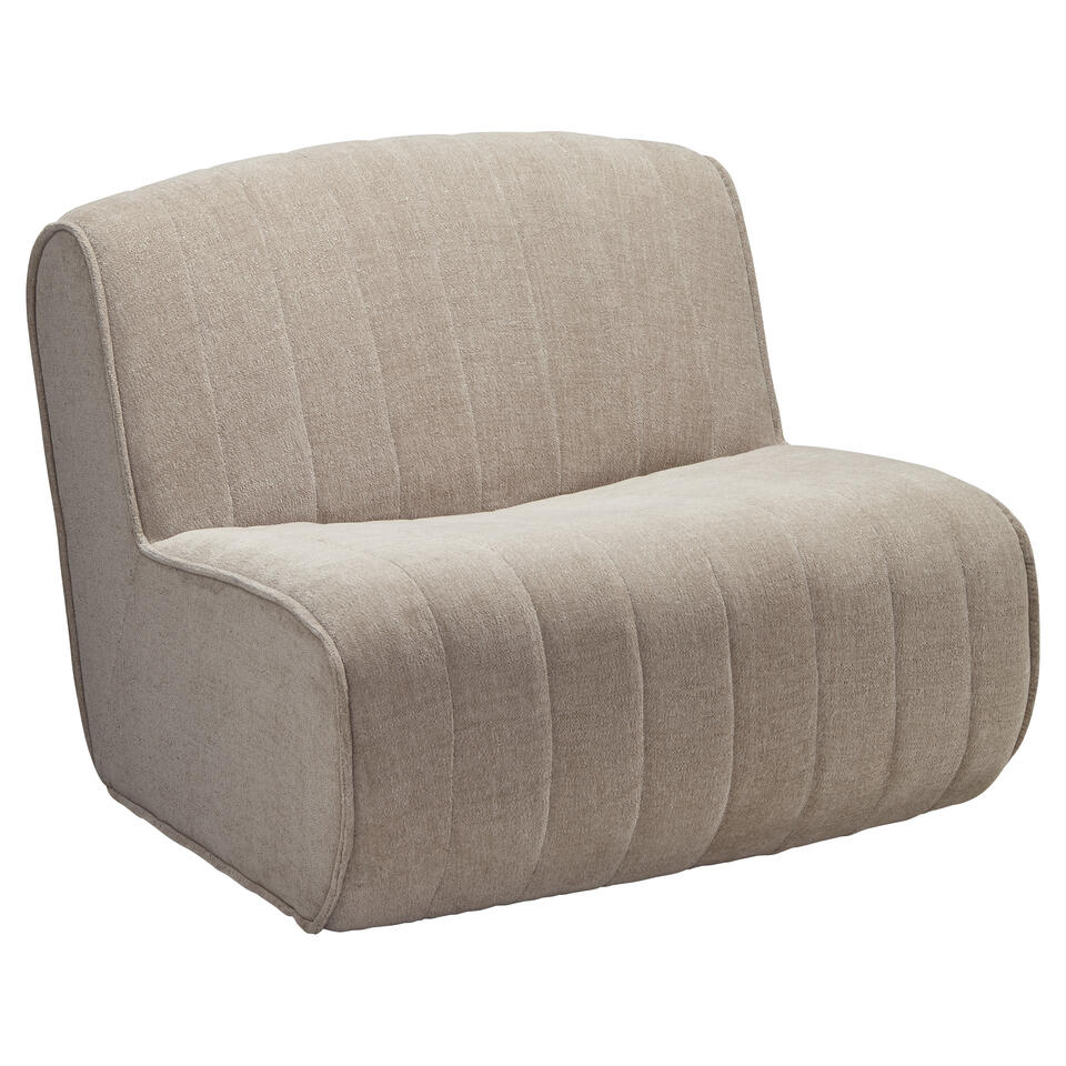 Fauteuil Busto Taupe